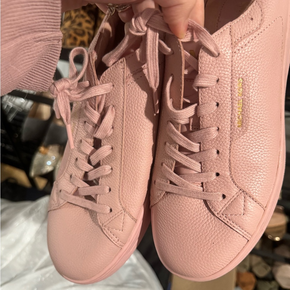 Michael kors pink sneakers